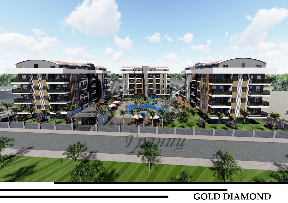Апартаменты в Алании, Турция, 48 м2 фото 4