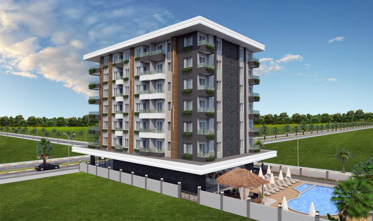 Квартира в Алании, Турция, 32 м2 фото 2