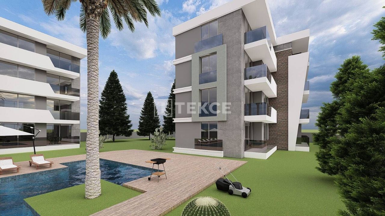 Апартаменты в Анталии, Турция, 55 м2 фото 2