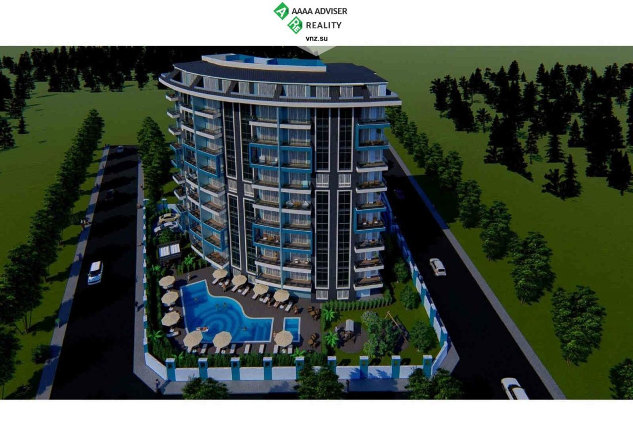 Квартира в Алании, Турция, 55 м2 фото 2
