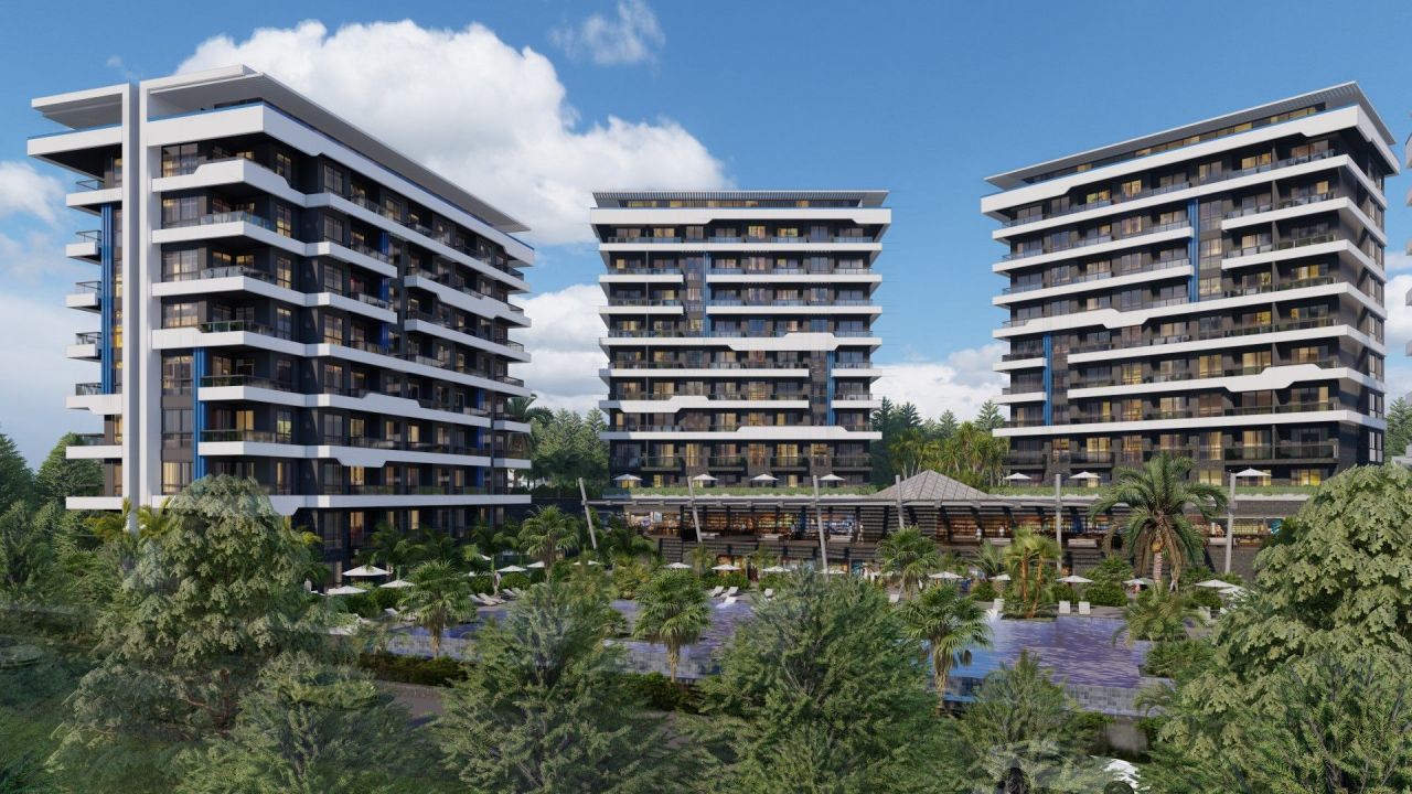 Квартира в Алании, Турция, 56 м2 фото 2