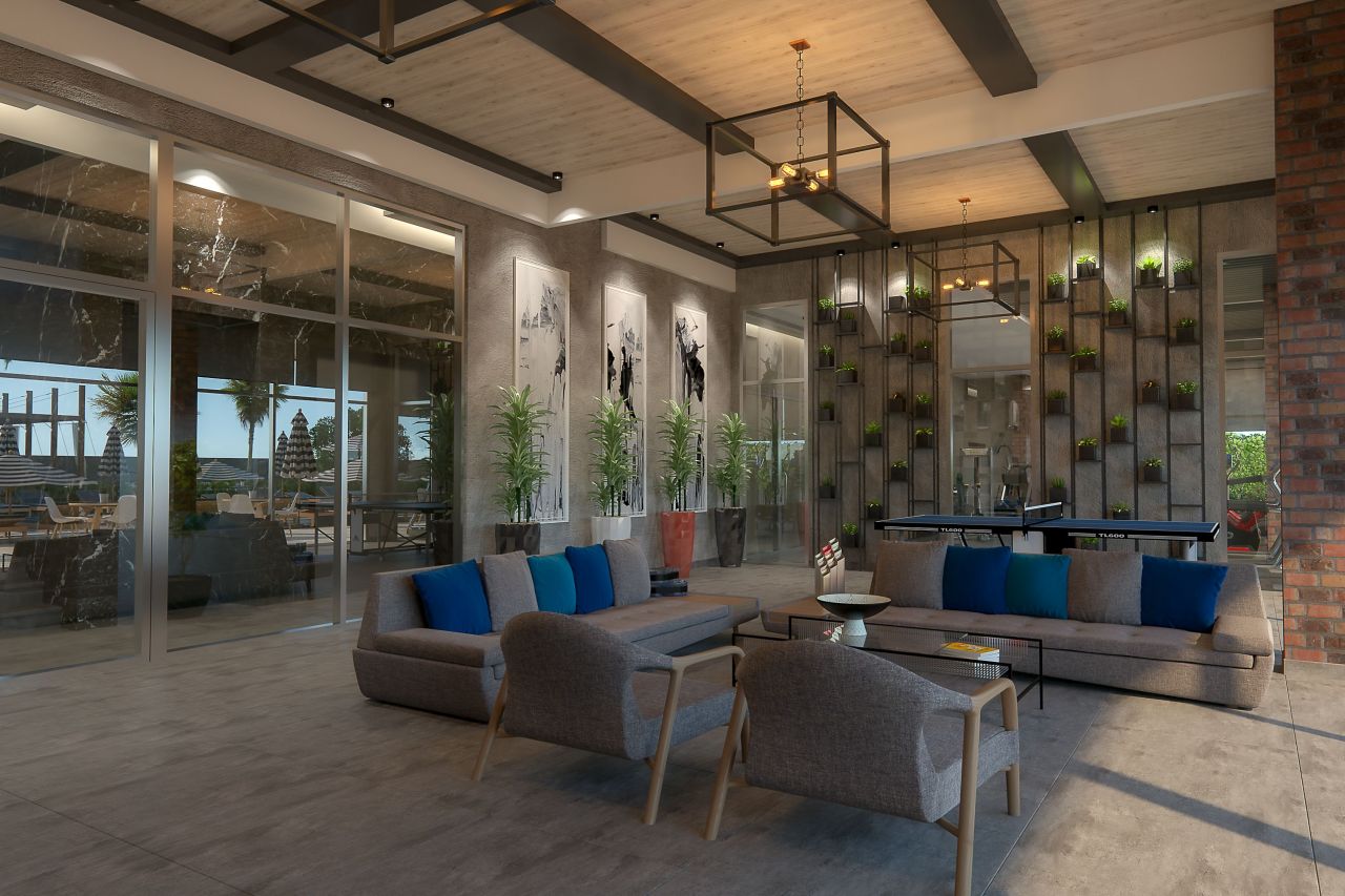 Апартаменты в Алании, Турция, 44 м2 фото 5