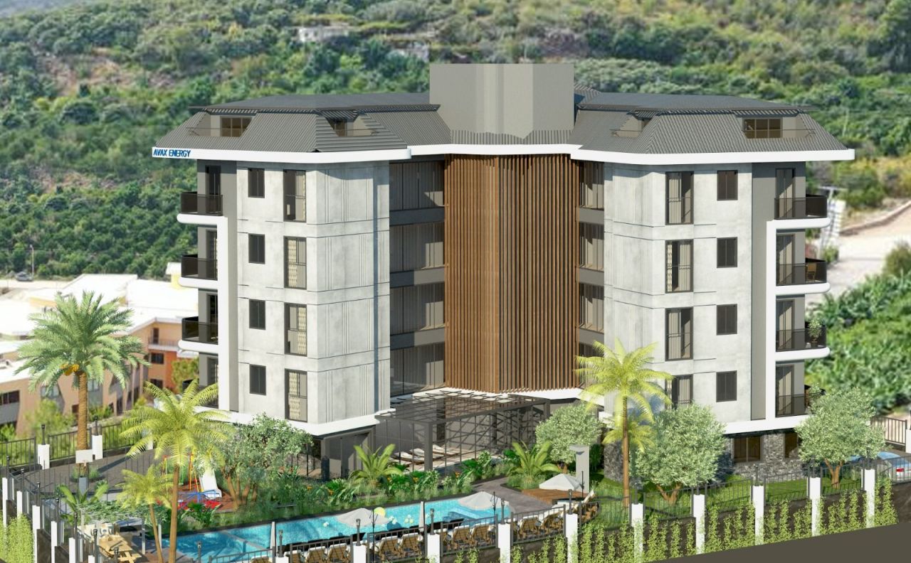 Квартира в Алании, Турция, 47.5 м2 фото 2