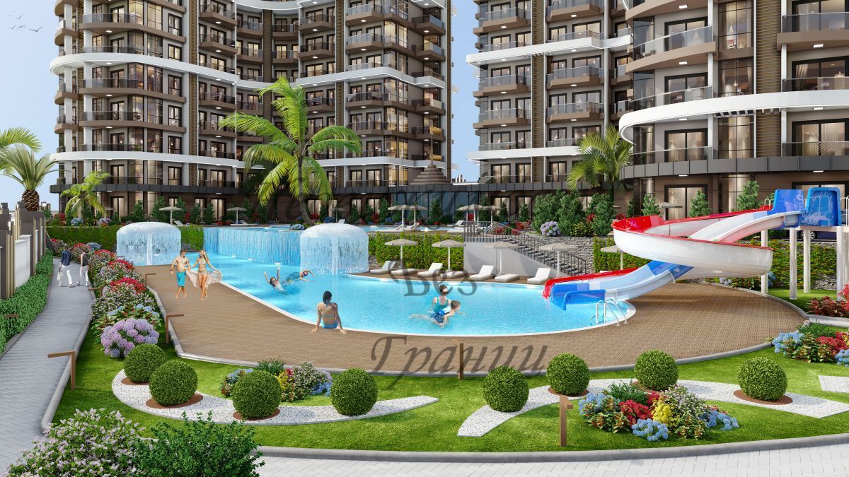 Апартаменты в Алании, Турция, 60 м2 фото 3