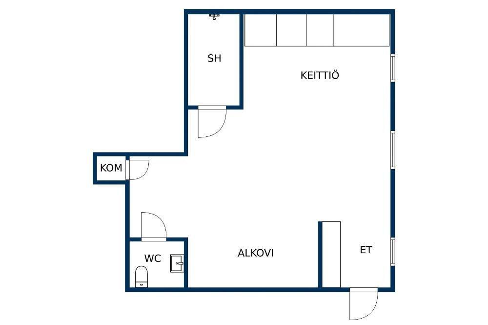 Квартира в Холлола, Финляндия, 37 м2 фото 2