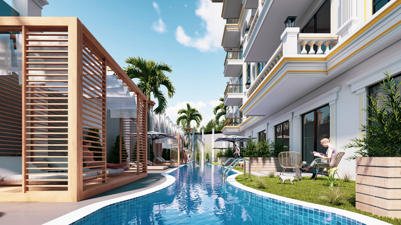 Апартаменты в Авсалларе, Турция, 45 м2 фото 2