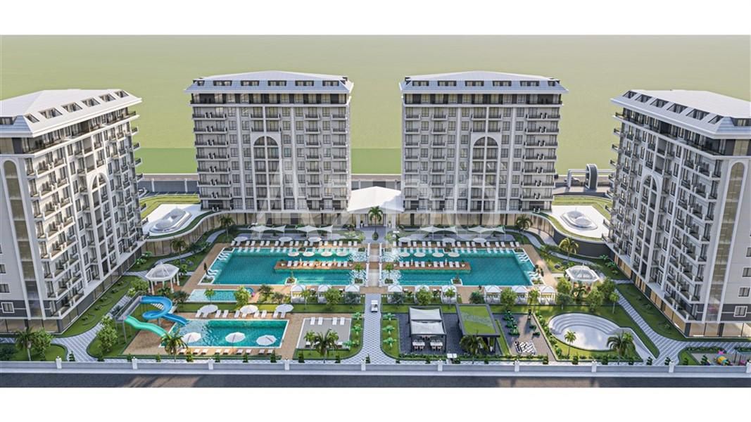 Апартаменты в Алании, Турция, 50 м2 фото 2
