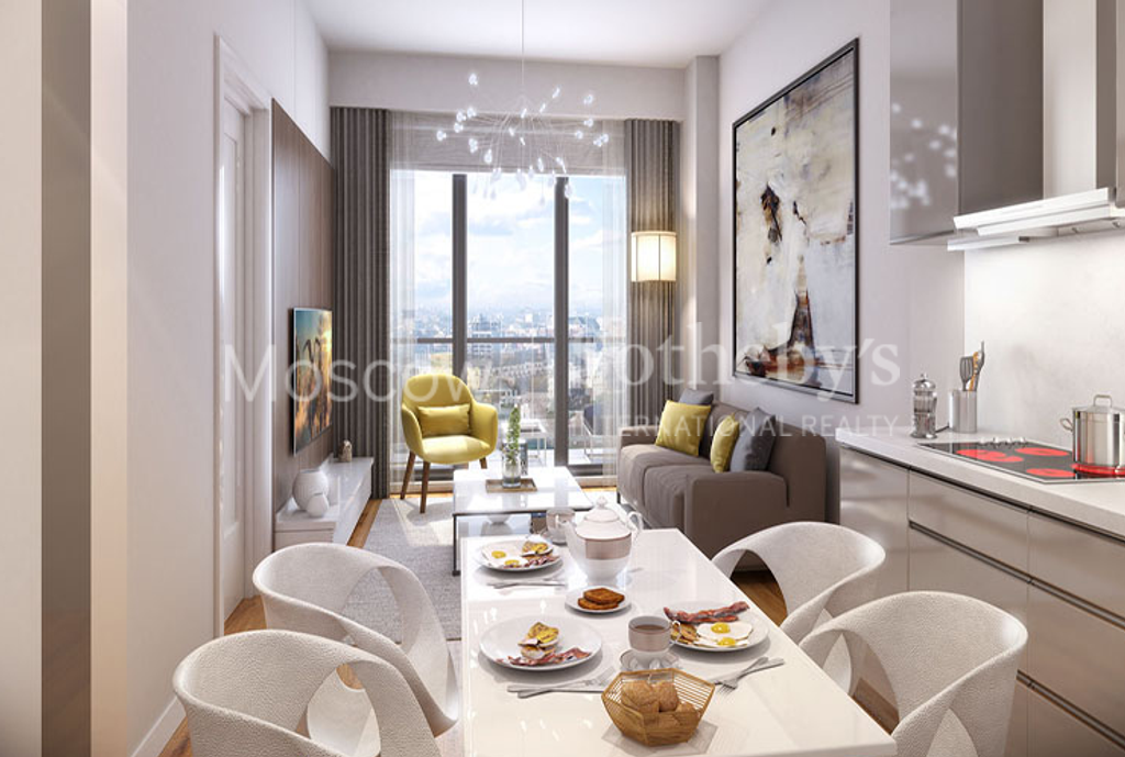 Апартаменты в Стамбуле, Турция, 61 м2 фото 5