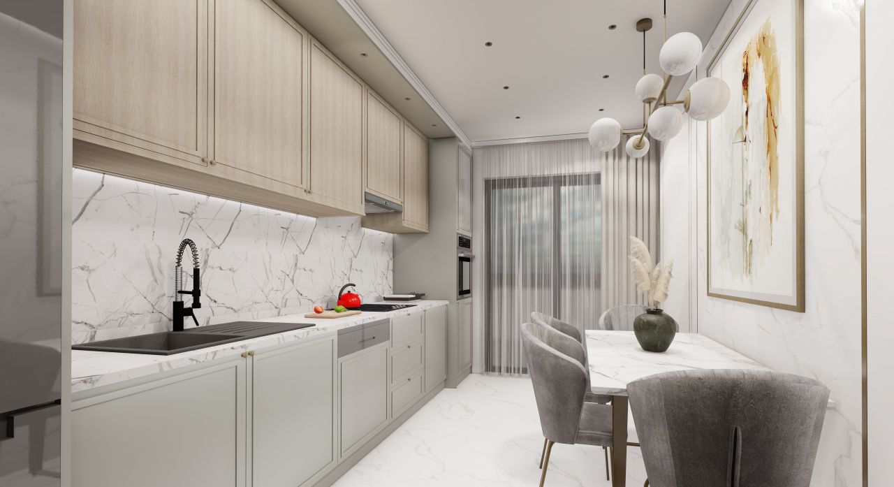 Апартаменты в Алании, Турция, 55 м2 фото 5