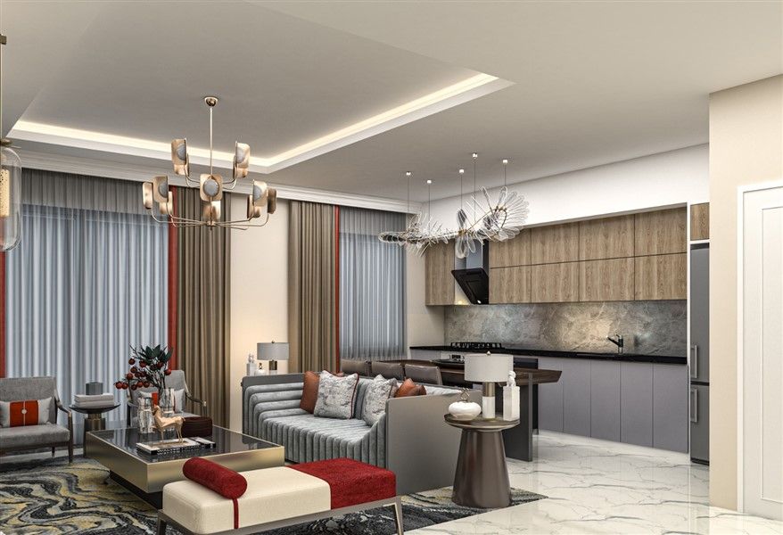 Квартира в Алании, Турция, 58 м2 фото 3