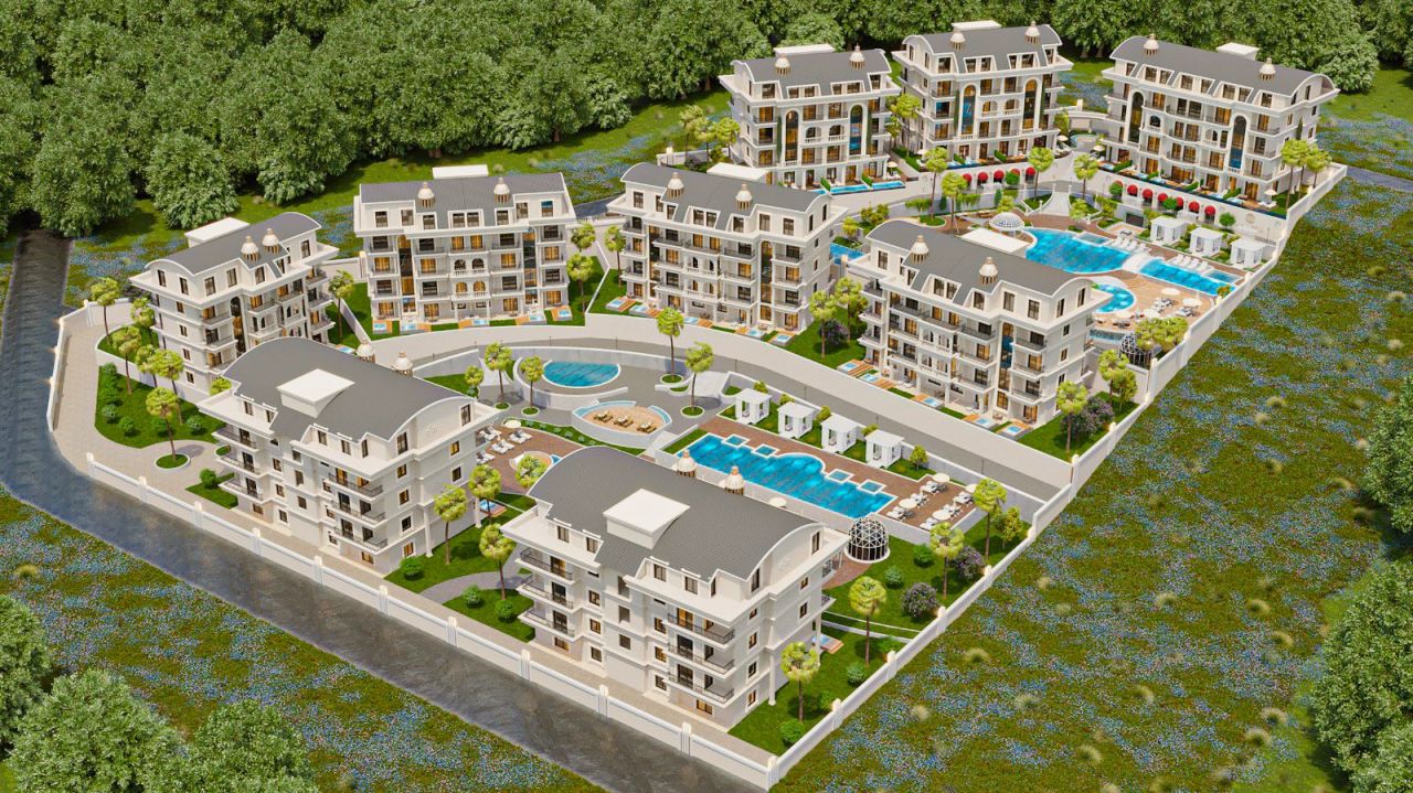 Квартира в Авсалларе, Турция, 48 м2 фото 4