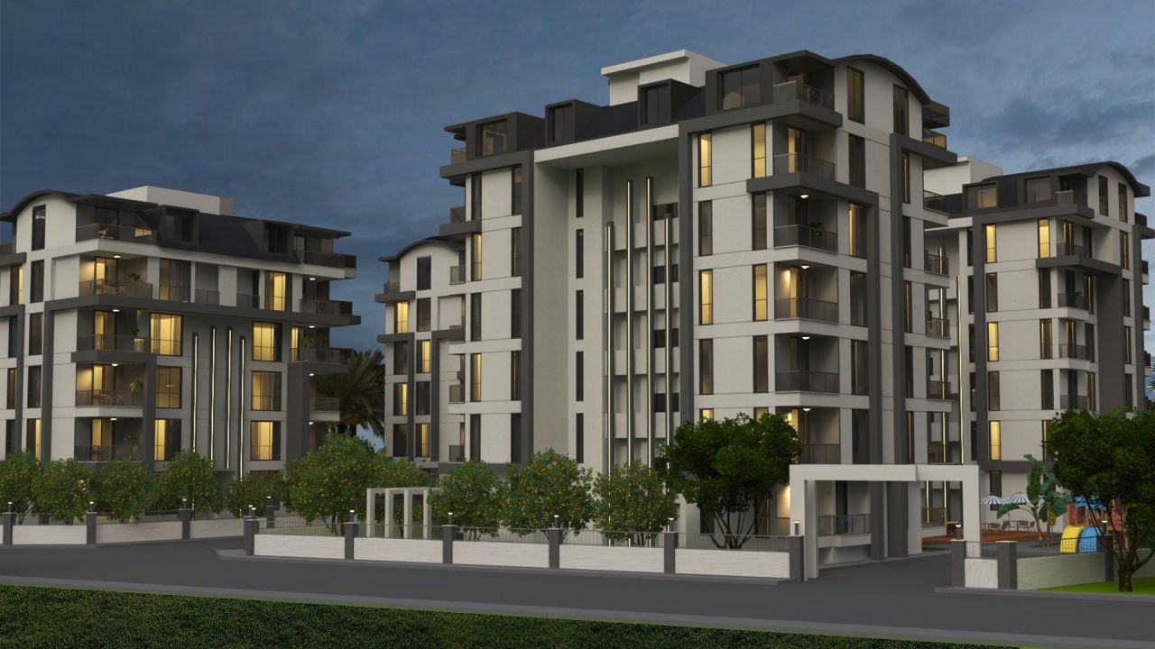 Квартира в Алании, Турция, 57 м2 фото 3