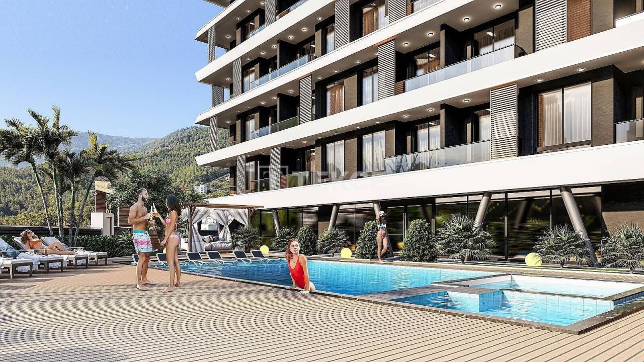Апартаменты в Алании, Турция, 55 м2 фото 5