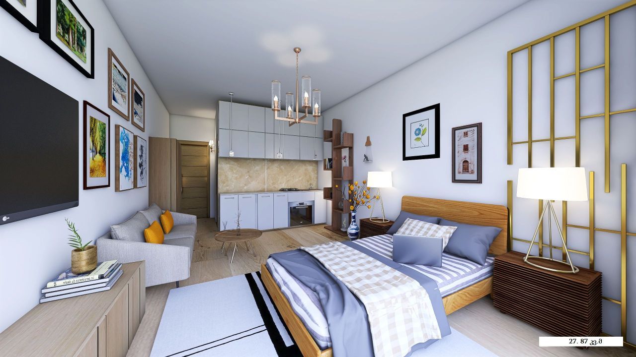 Апартаменты в Батуми, Грузия, 27.87 м2 фото 4