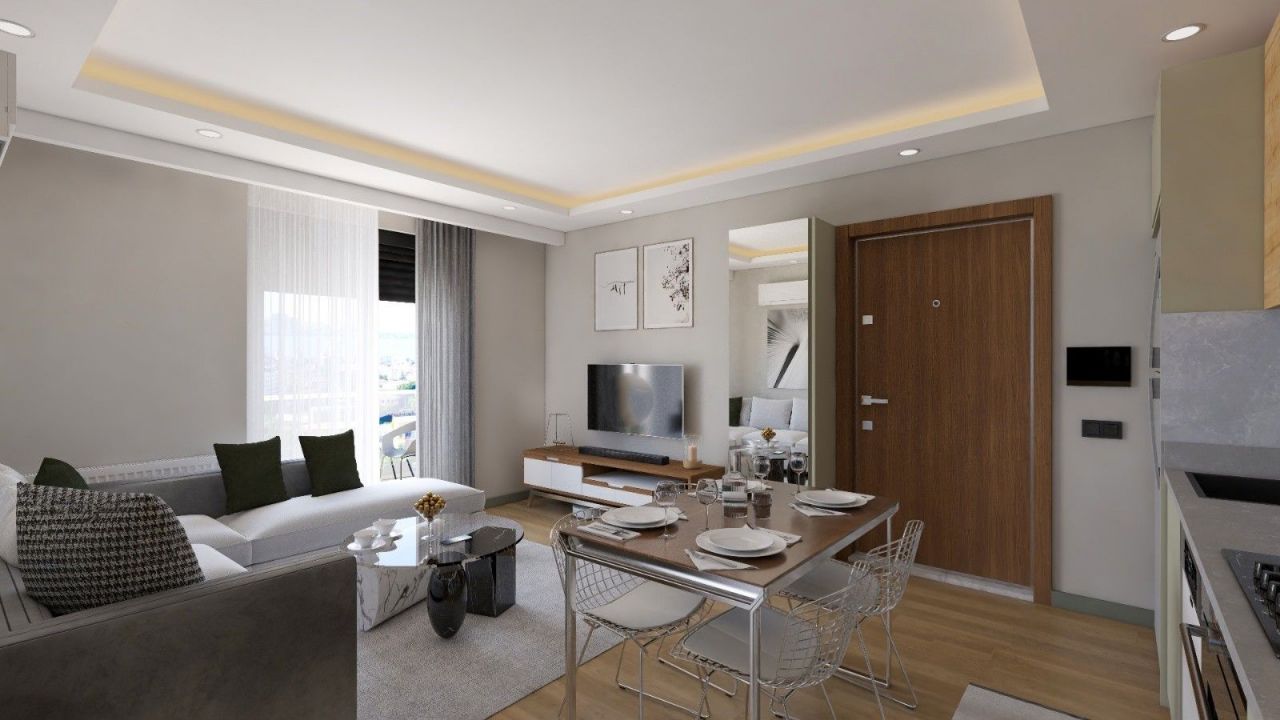 Квартира в Анталии, Турция, 45 м2 фото 2