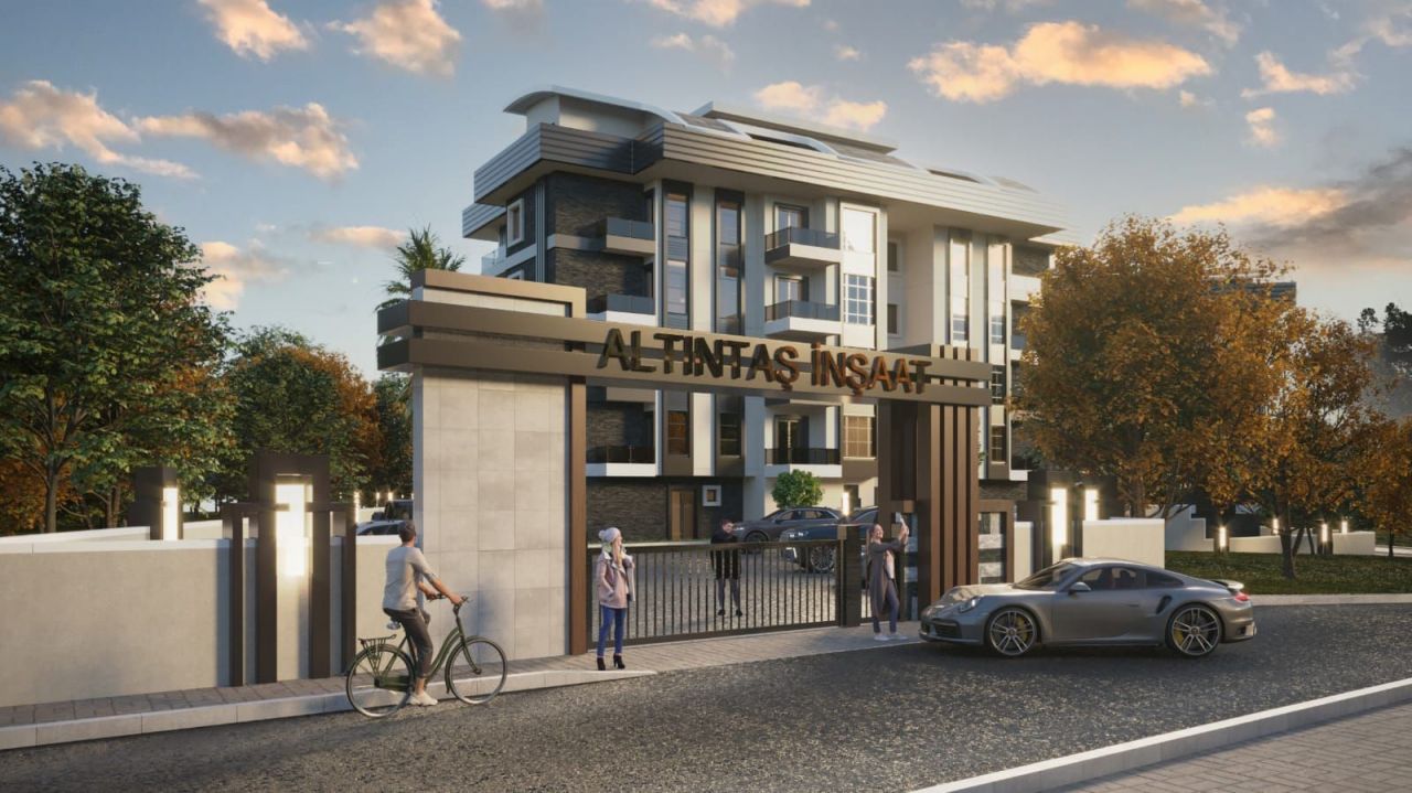Апартаменты в Алании, Турция, 50 м2 фото 2