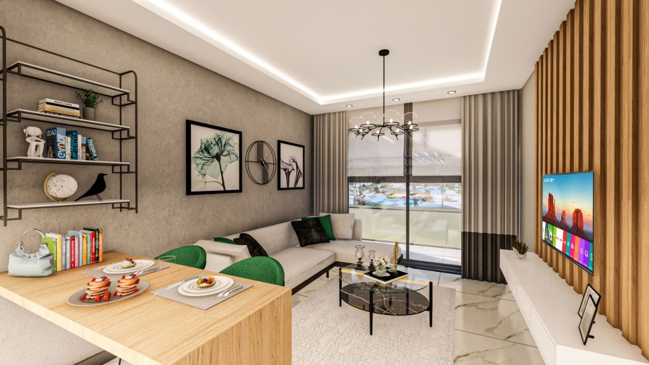Квартира в Алании, Турция, 64 м2 фото 3
