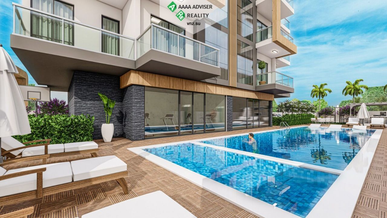 Квартира в Авсалларе, Турция, 45 м2 фото 3