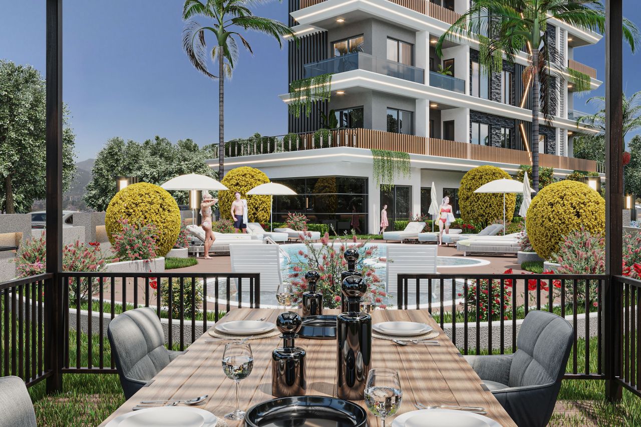 Квартира в Алании, Турция, 50 м2 фото 3