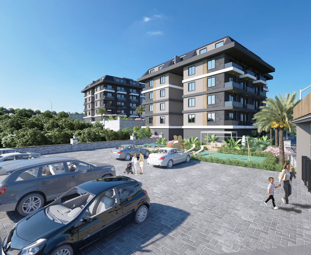 Апартаменты в Алании, Турция, 50 м2 фото 2