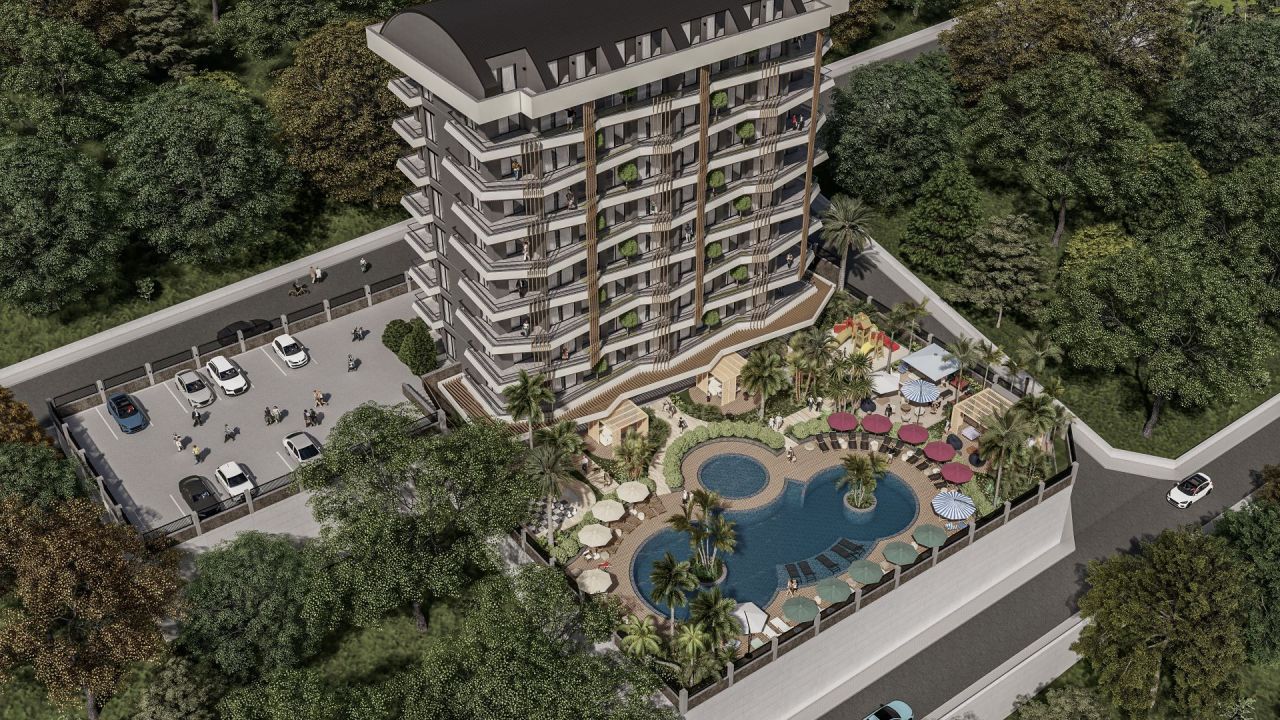 Апартаменты в Алании, Турция, 52 м2 фото 5