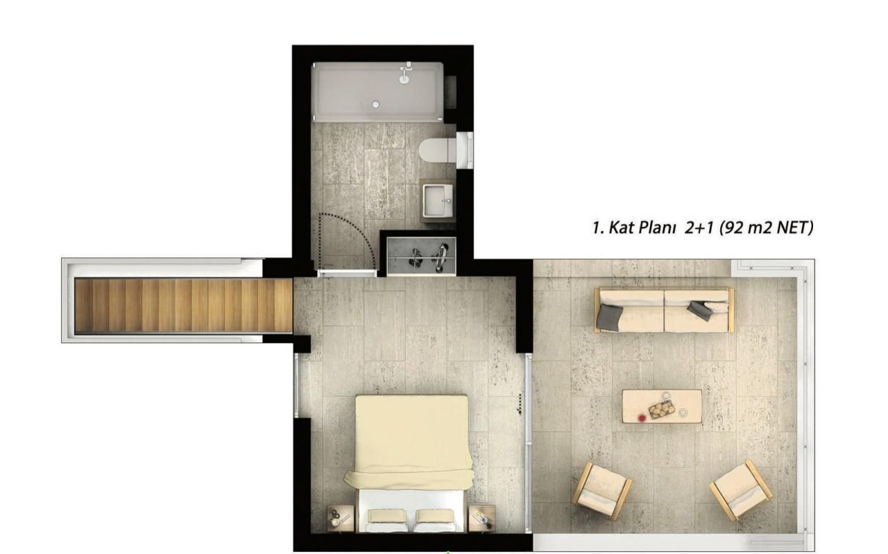 Пентхаус в Бодруме, Турция, 180 м2 фото 3