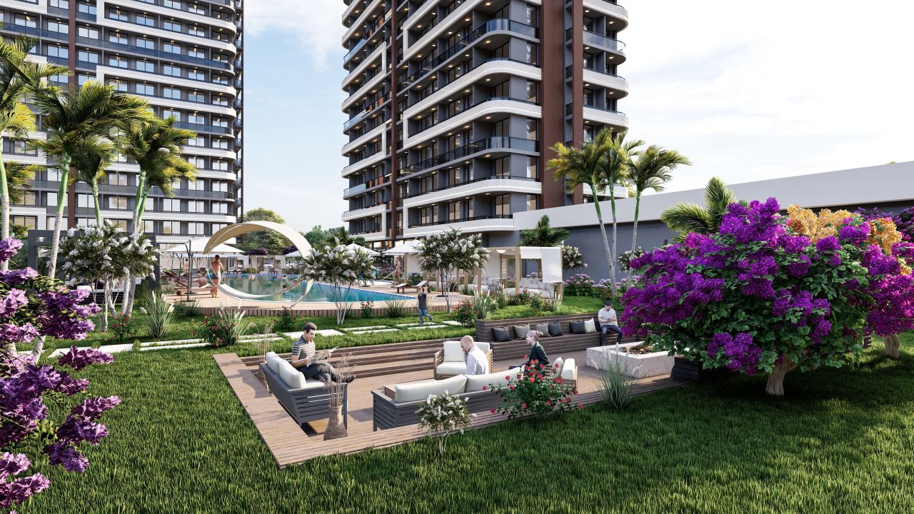 Квартира в Мерсине, Турция, 49 м2 фото 5