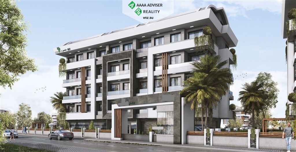 Квартира в Алании, Турция, 50 м2 фото 2
