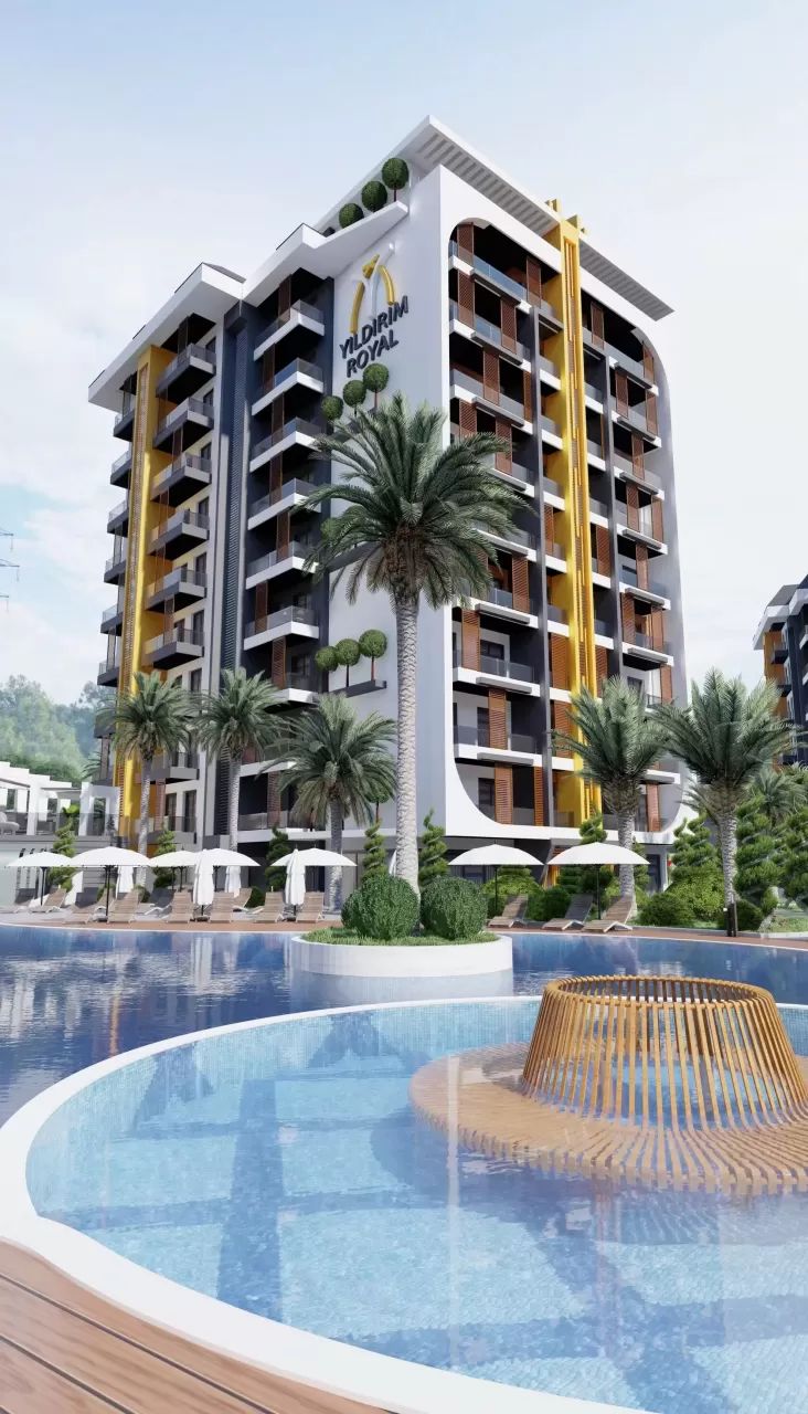Квартира в Алании, Турция, 54 м2 фото 2