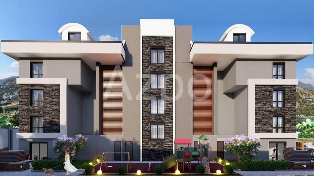 Апартаменты в Алании, Турция, 46 м2 фото 4