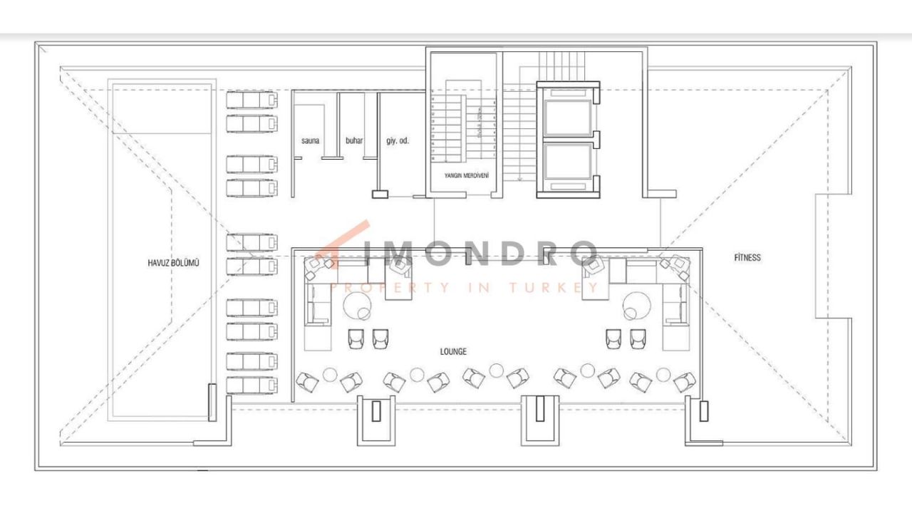 Квартира в Алании, Турция, 65 м2 фото 3