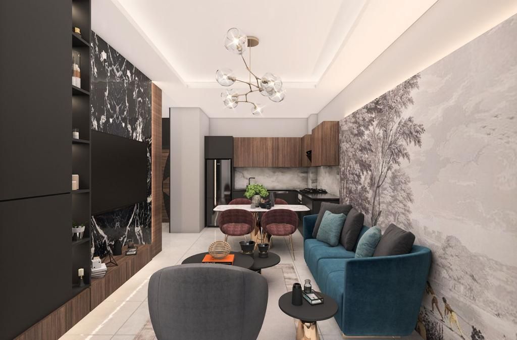 Квартира в Алании, Турция, 45 м2 фото 4
