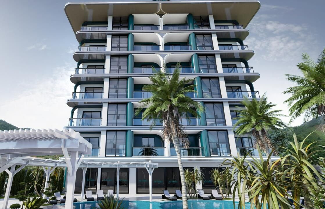 Квартира в Алании, Турция, 55 м2 фото 2