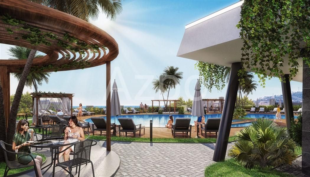 Апартаменты в Алании, Турция, 45 м2 фото 4