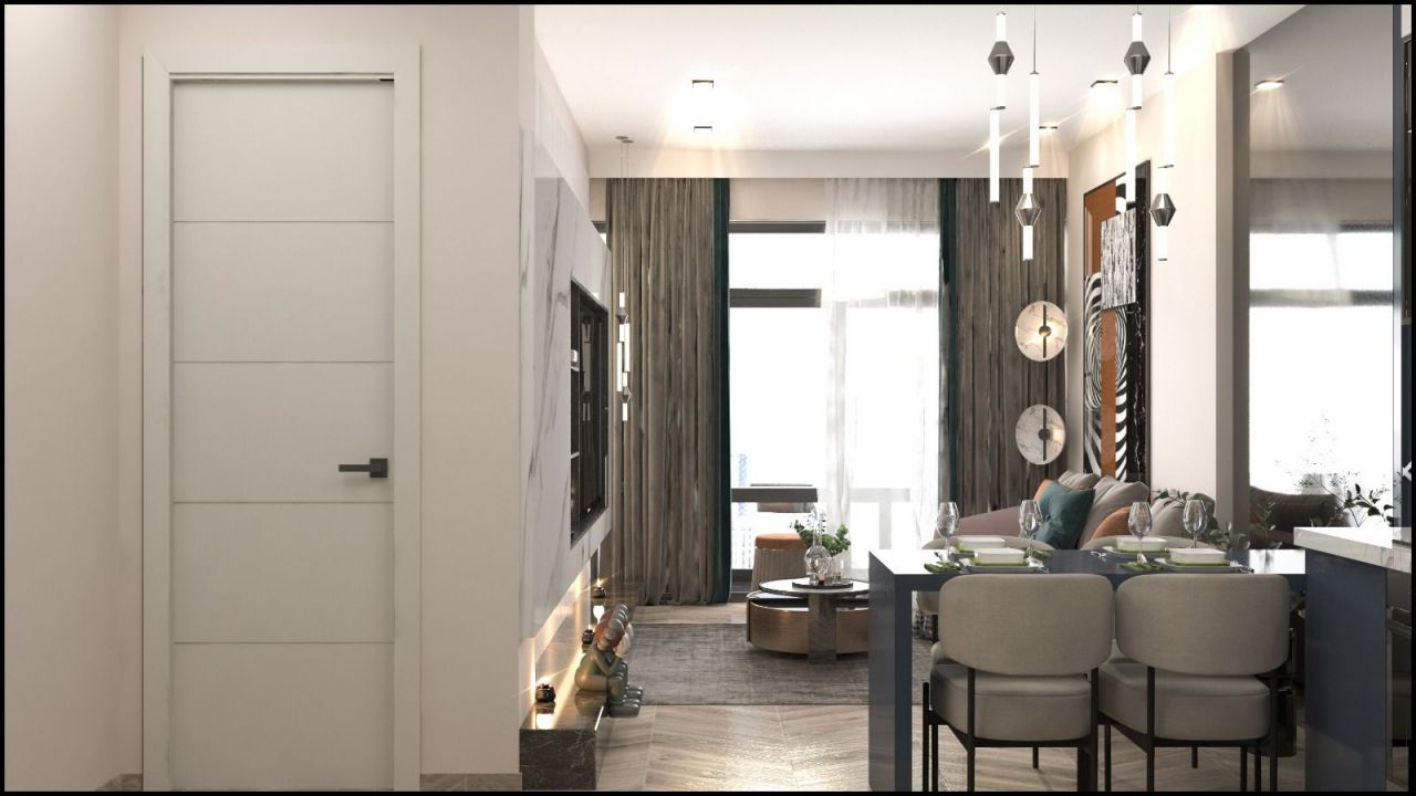 Апартаменты в Мерсине, Турция, 48 м2 фото 3