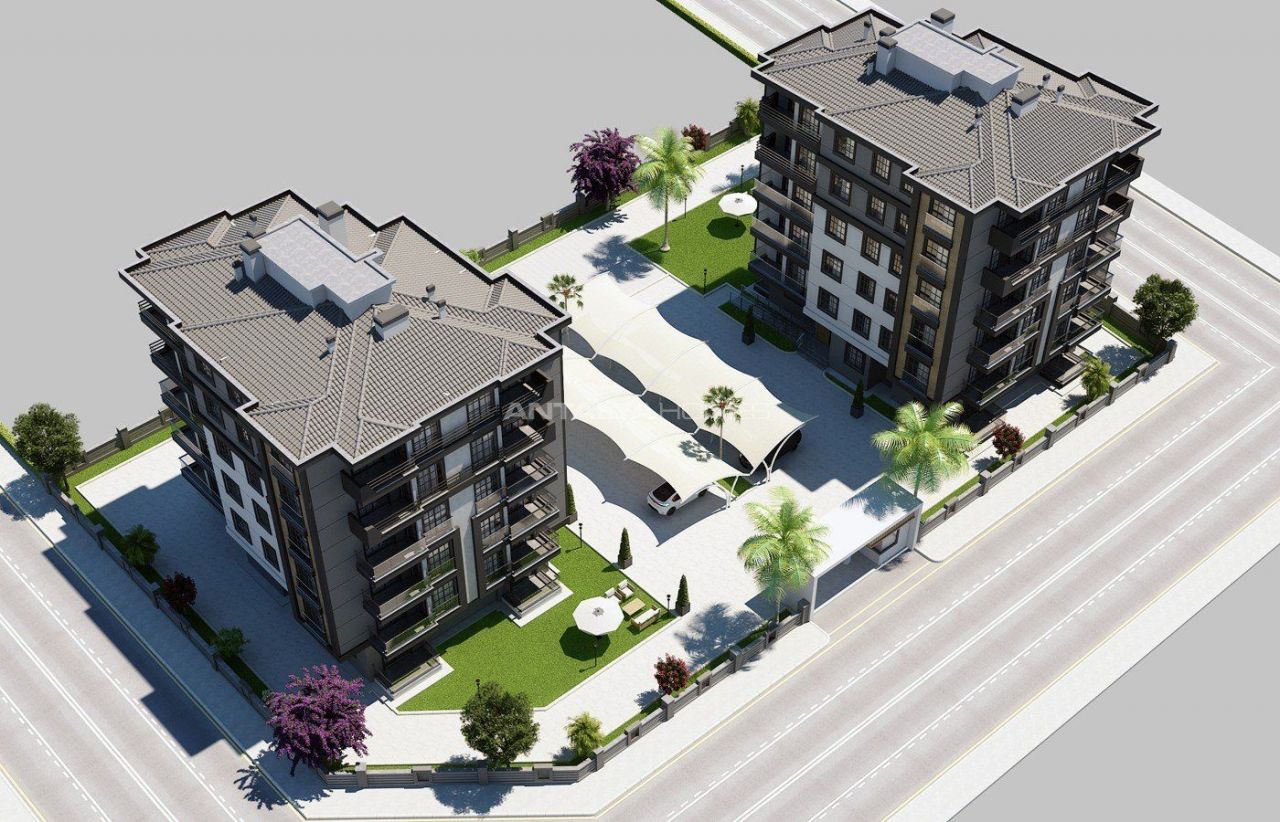Апартаменты в Анталии, Турция, 70 м2 фото 2