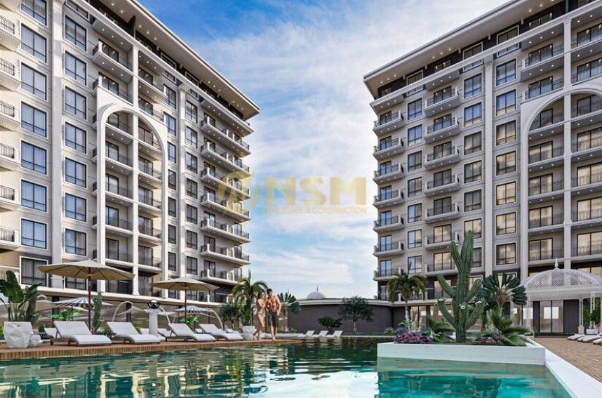 Квартира в Алании, Турция, 50 м2 фото 4