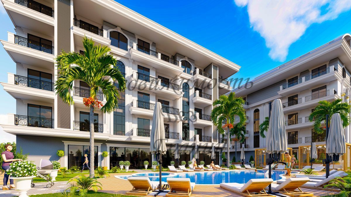 Апартаменты в Алании, Турция, 52 м2 фото 4