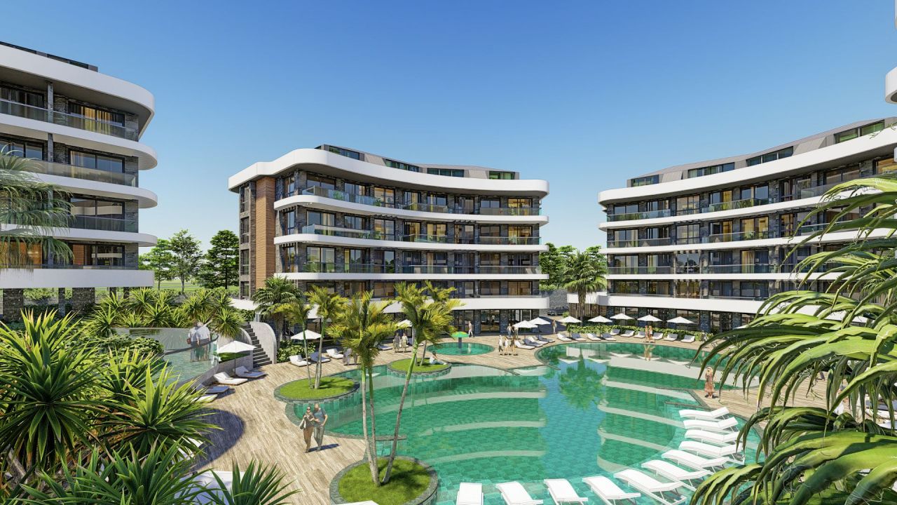 Квартира в Алании, Турция, 60 м2 фото 2