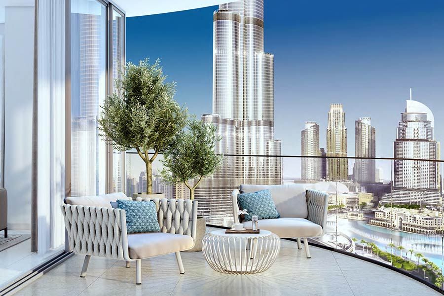 Апартаменты Burj Khalifa, ОАЭ, 106 м2 фото 5