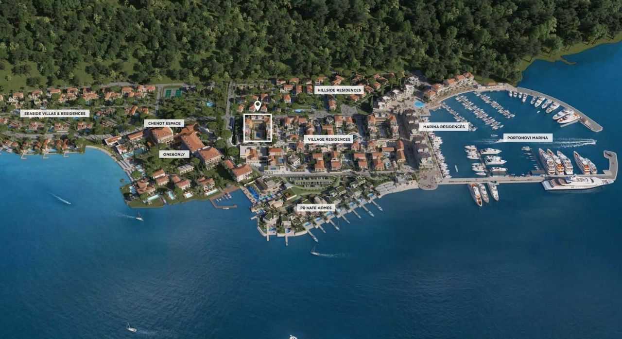 Апартаменты в Кумборе, Черногория, 88 м2 фото 3