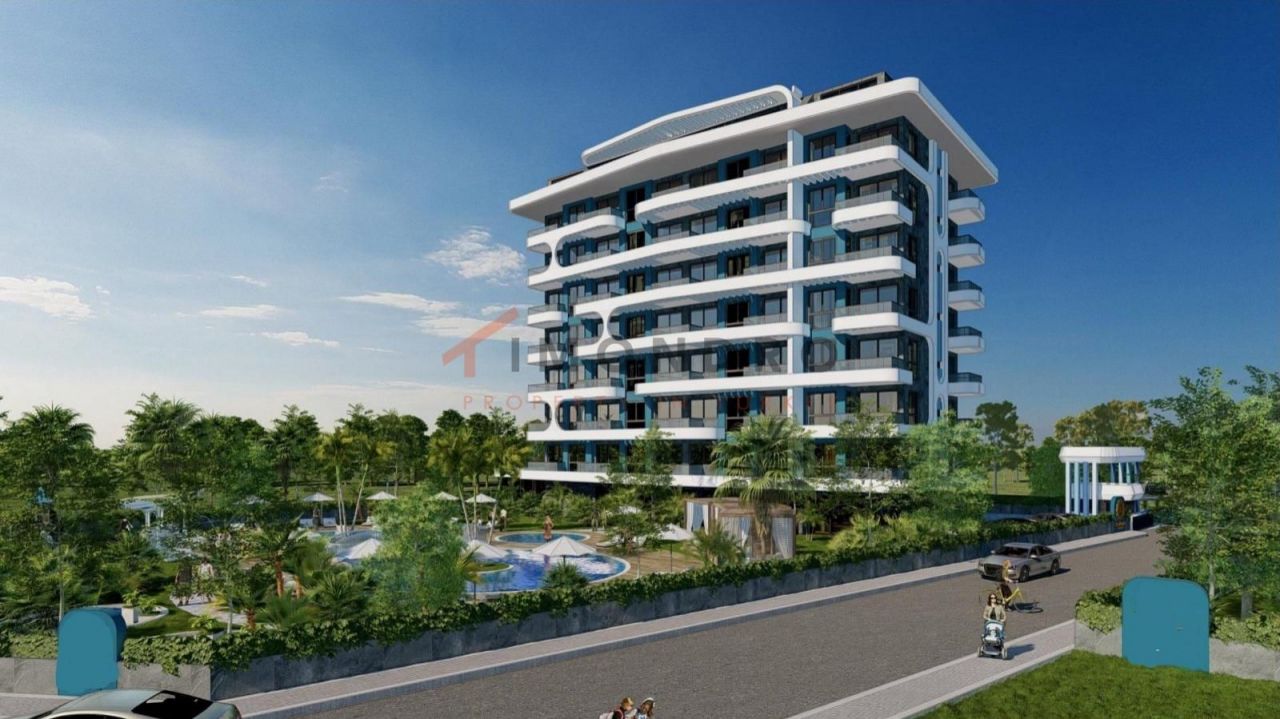 Квартира в Алании, Турция, 55 м2 фото 2