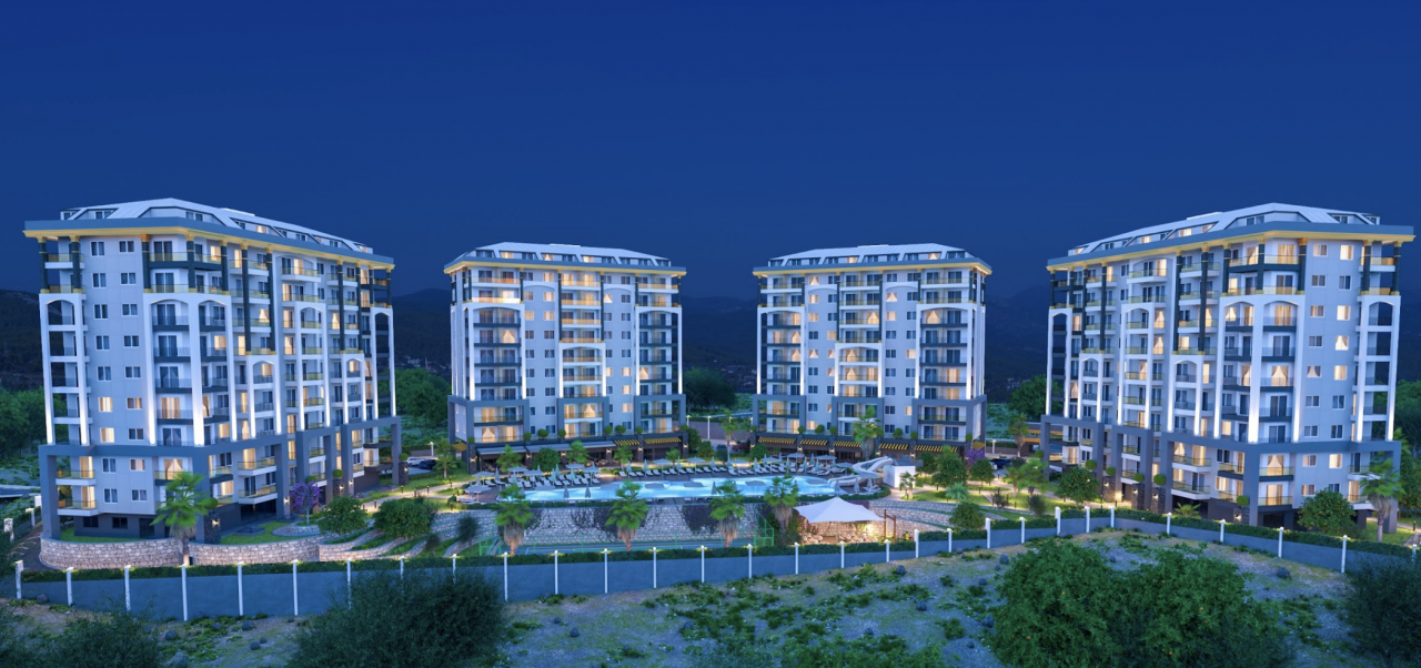 Квартира в Авсалларе, Турция, 55 м2 фото 2