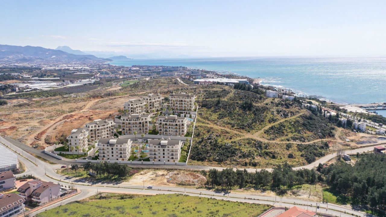 Апартаменты в Алании, Турция, 54 м2 фото 2