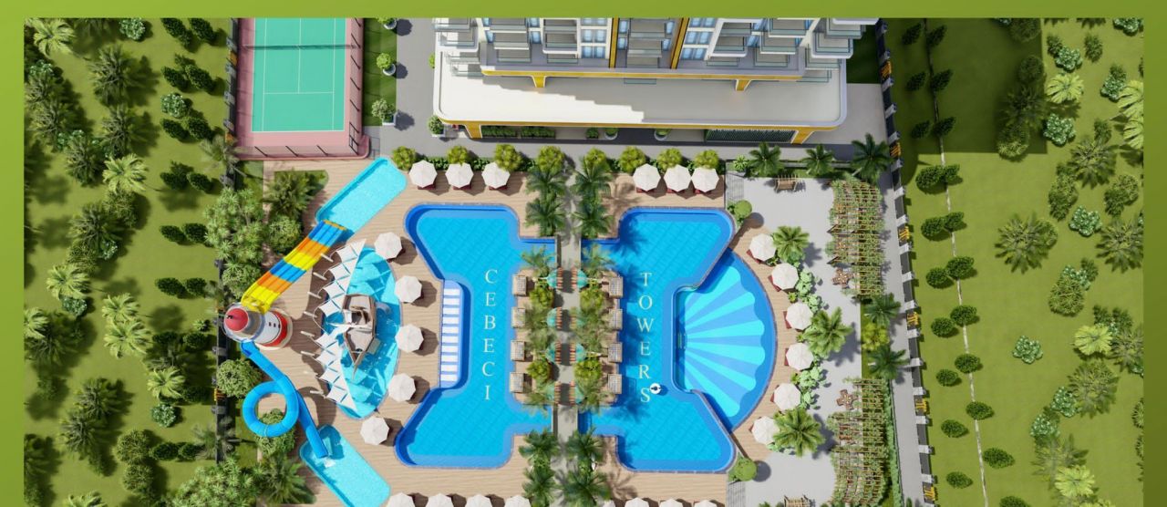 Квартира в Алании, Турция, 57 м2 фото 5