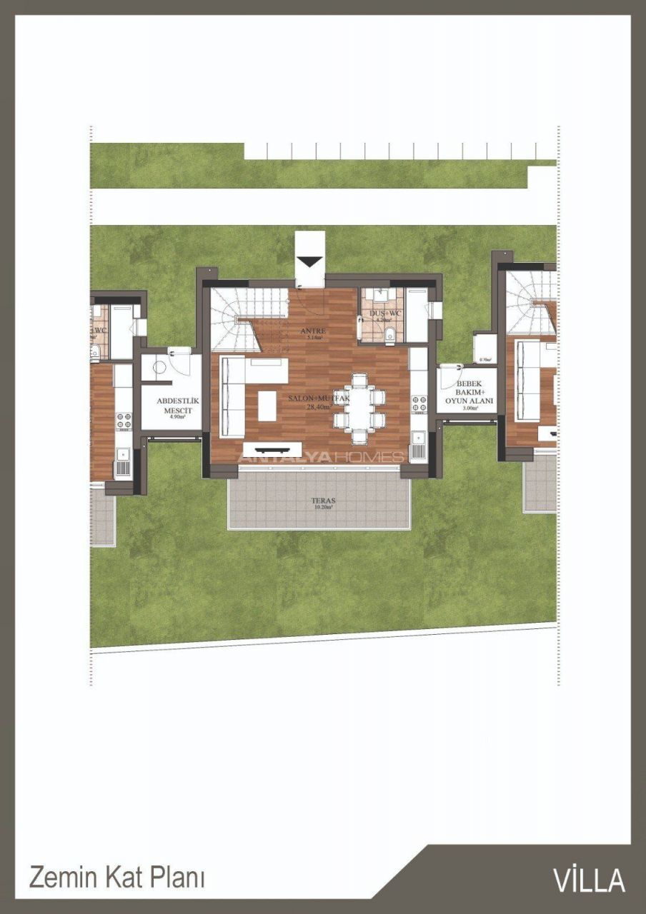 Вилла в Анталии, Турция, 95 м2 фото 5