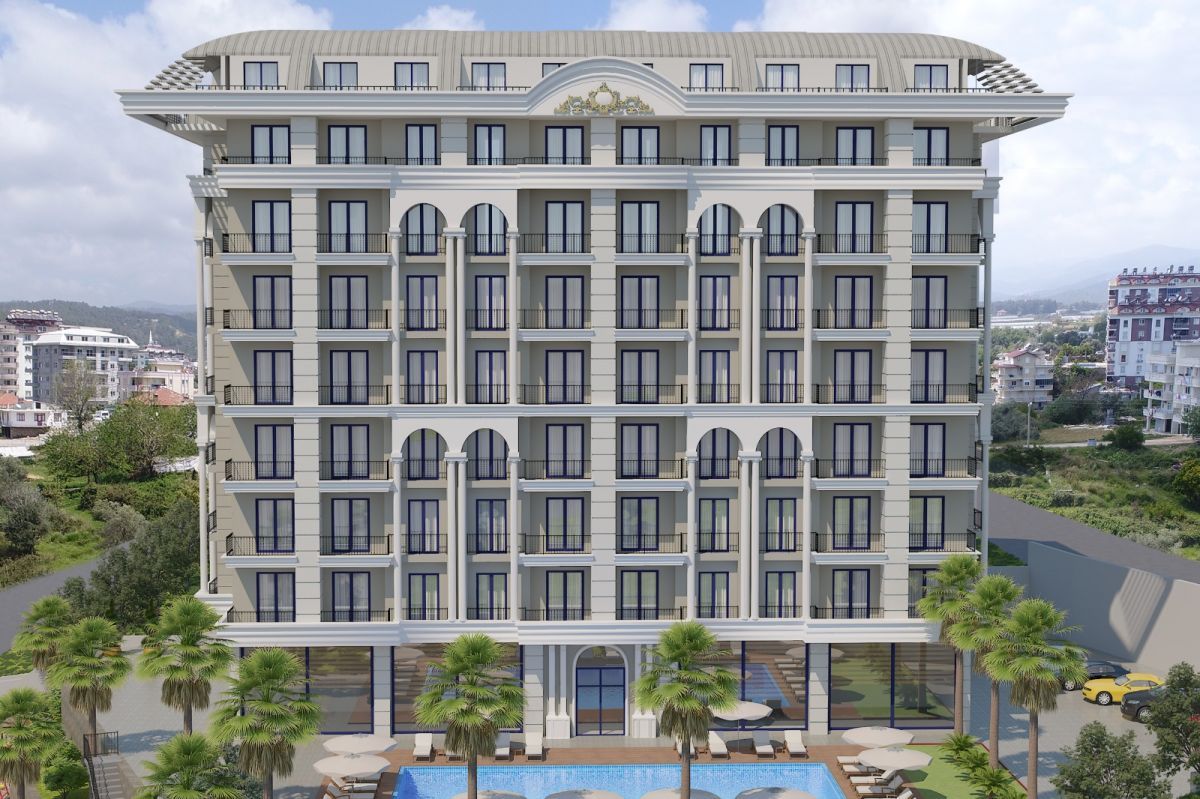Квартира İncekum Mh., Турция, 65 м2 фото 4