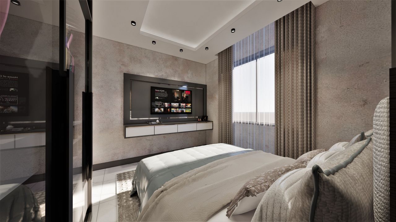 Квартира в Алании, Турция, 45 м2 фото 5