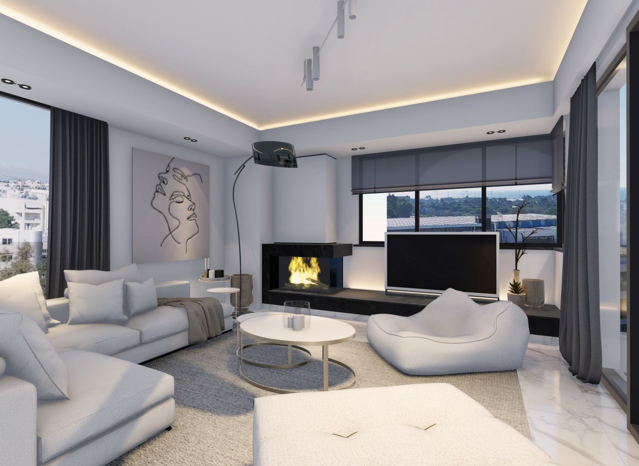 Апартаменты в Афинах, Греция, 67 м2 фото 2