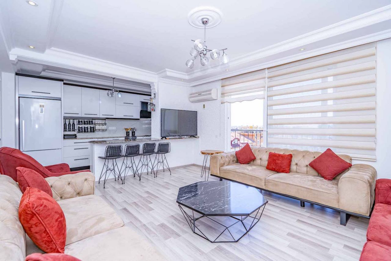 Квартира в Алании, Турция, 90 м2 фото 2